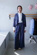 Allison Wonderland - Tern Blazer - Navy - Front