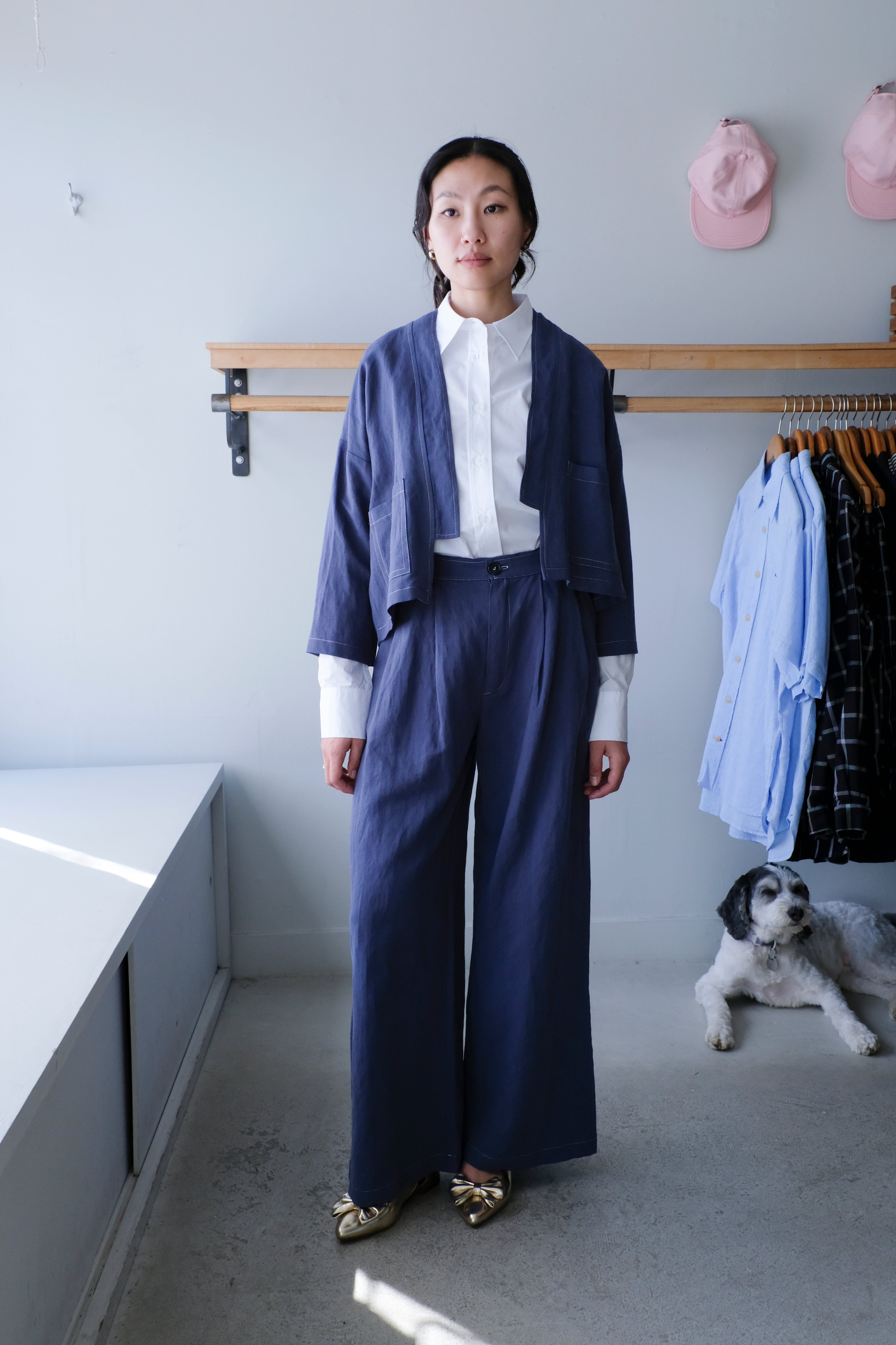 Allison Wonderland - Tern Blazer - Navy - Front