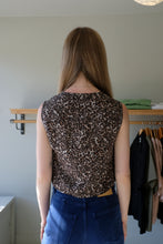 Load image into Gallery viewer, Allison Wonderland - Carr Blouse - Leopard - back
