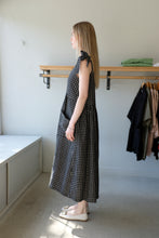 Load image into Gallery viewer, Allison Wonderland - Opus Dress - Black Check - side
