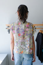 Anntian - Asymmetrical Top - Print D - Back