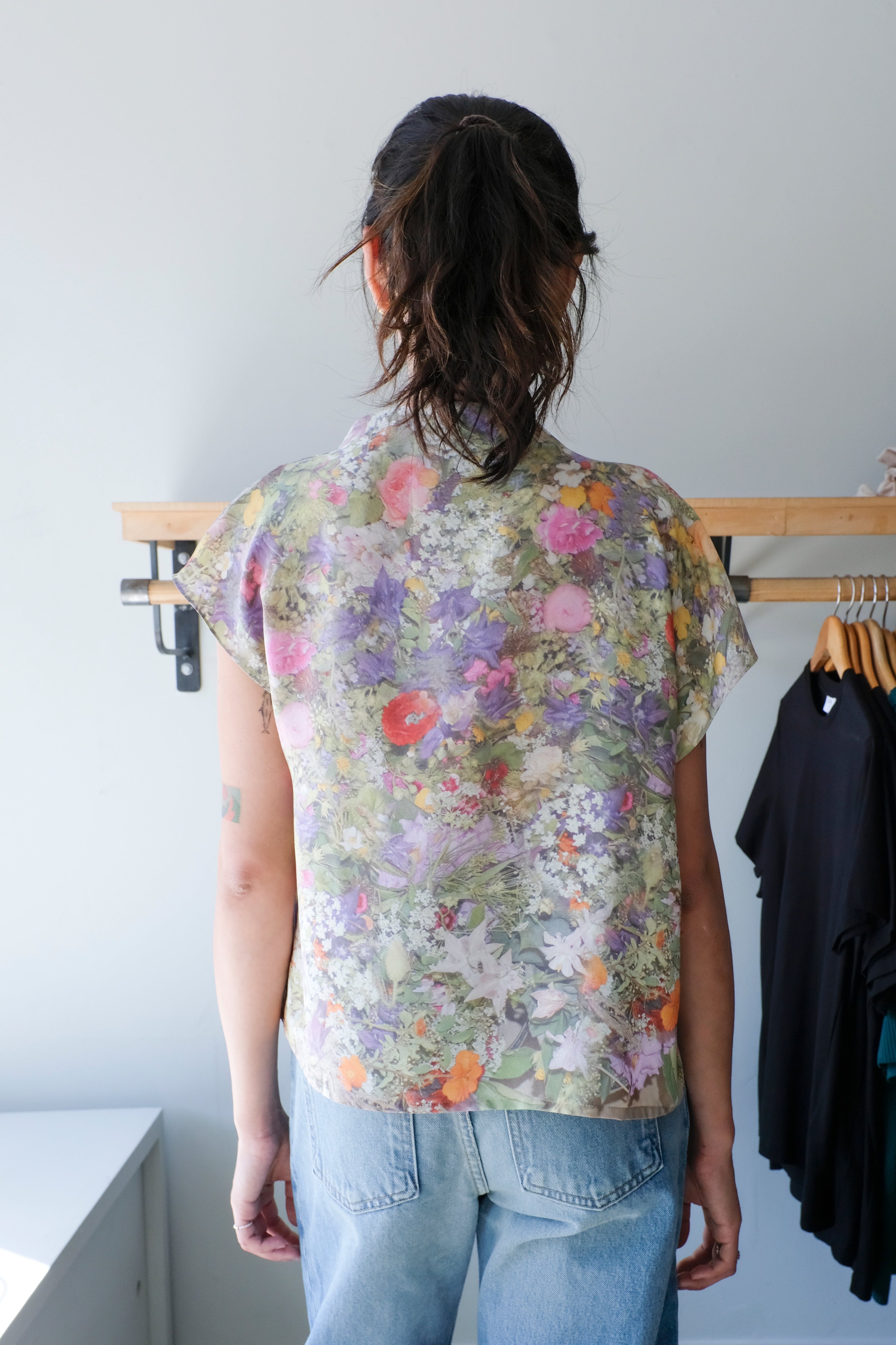 Asymmetrical Top - Print D