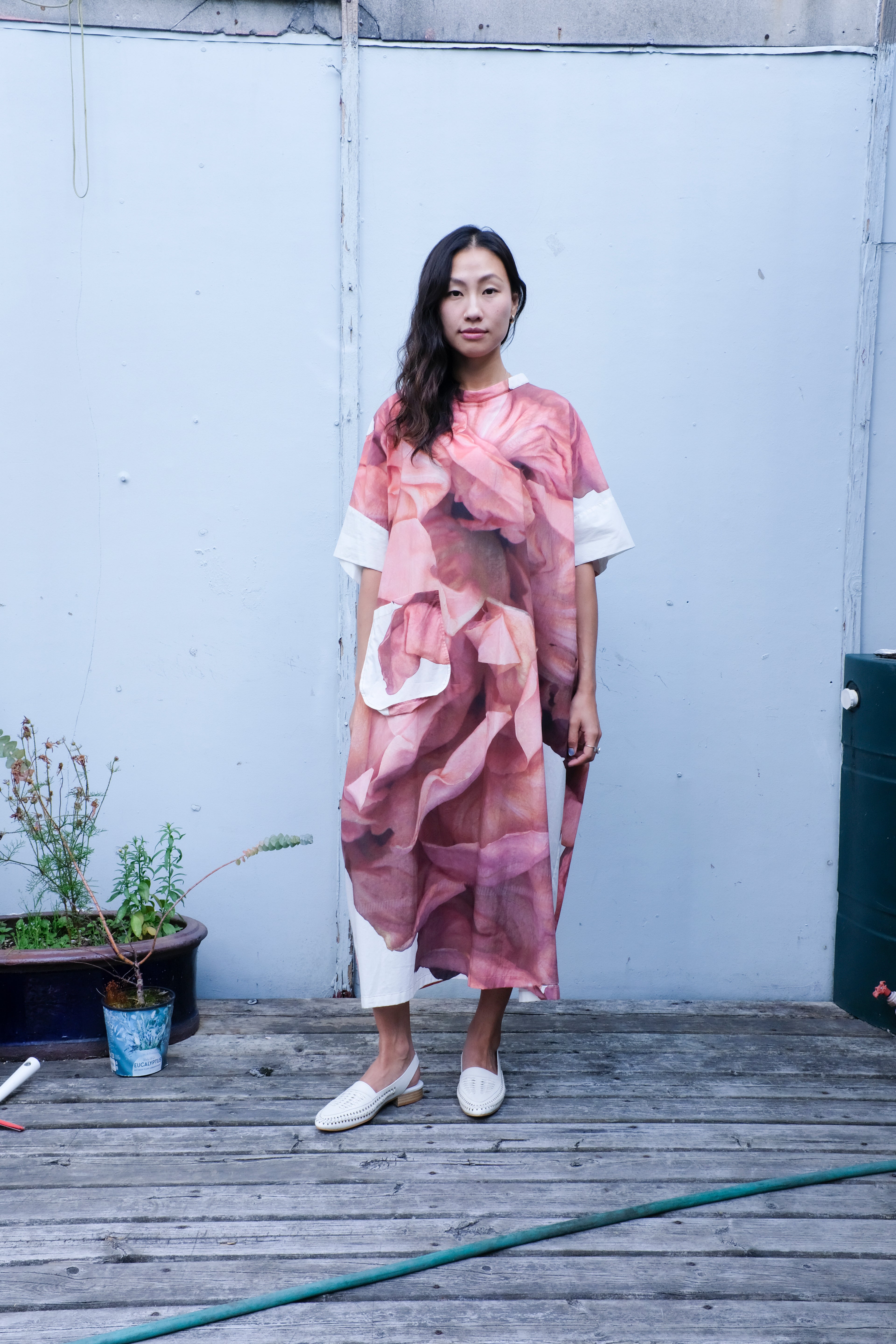 Anntian - Big Dress - Print E (Salad) - front