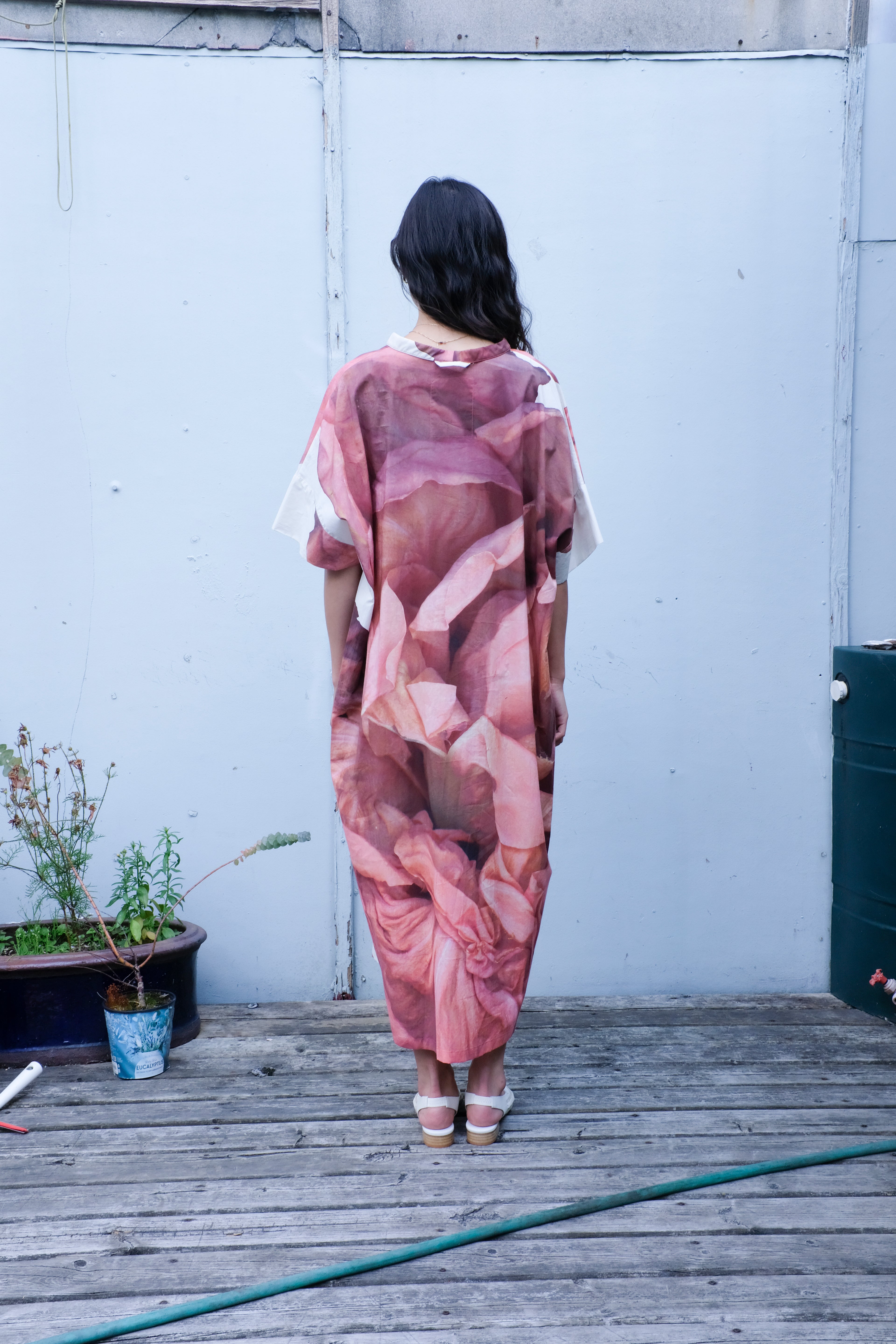 Anntian - Big Dress - Print E (Salad) - back