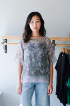 Chiffon T-Shirt - Print A