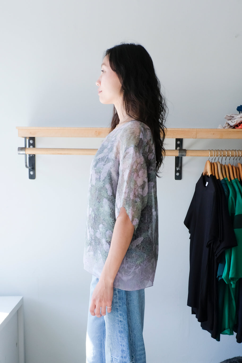 Chiffon T-Shirt - Print A