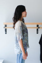 Chiffon T-Shirt - Print Q