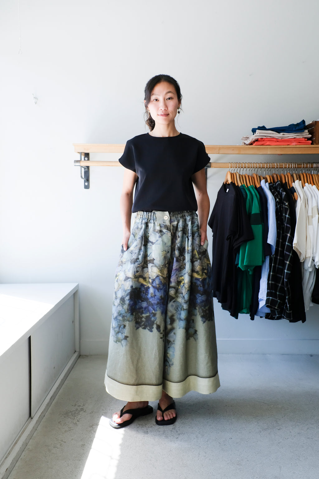 Hemp Pant - Print A