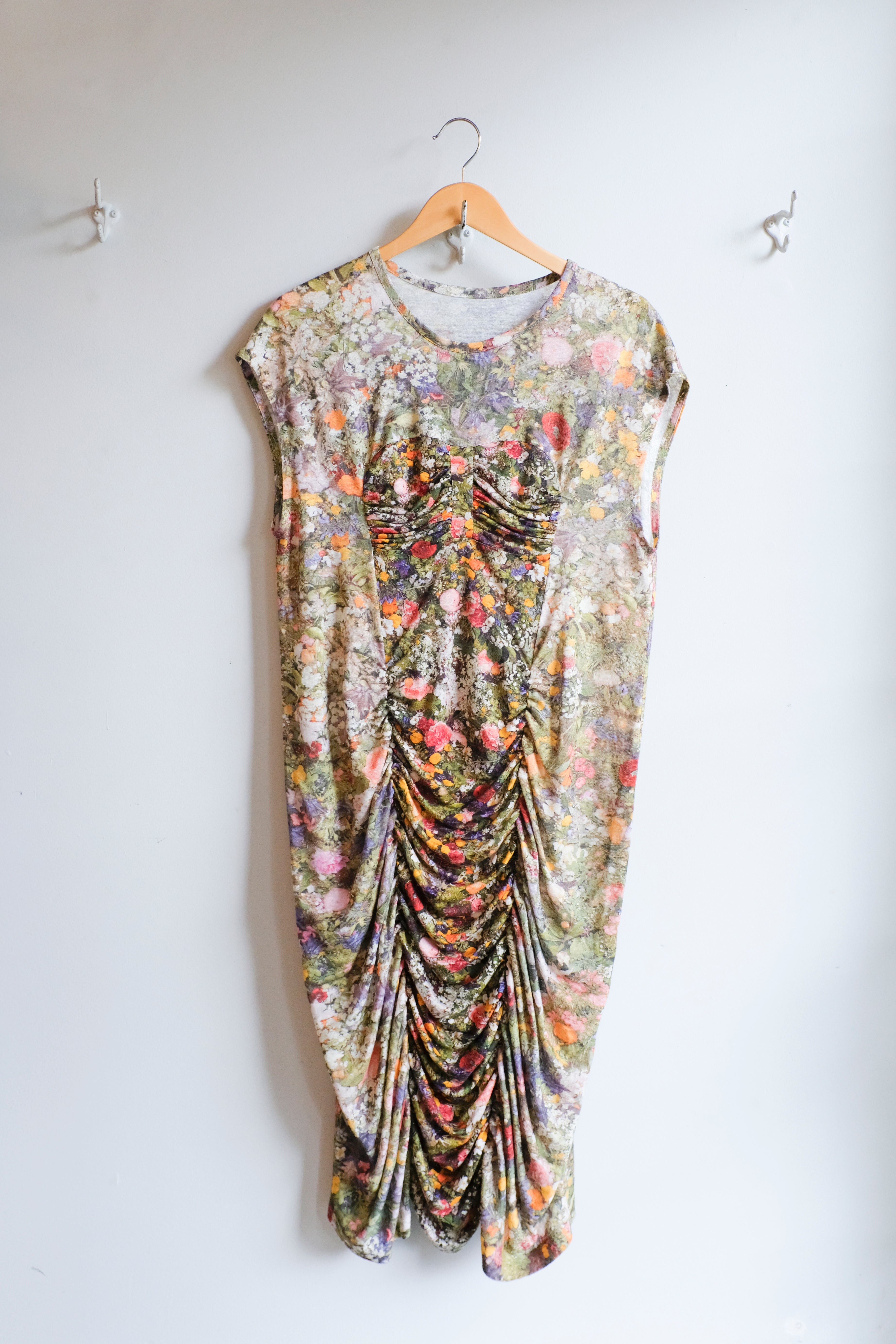Anntian - Linen Dress - Print D - front