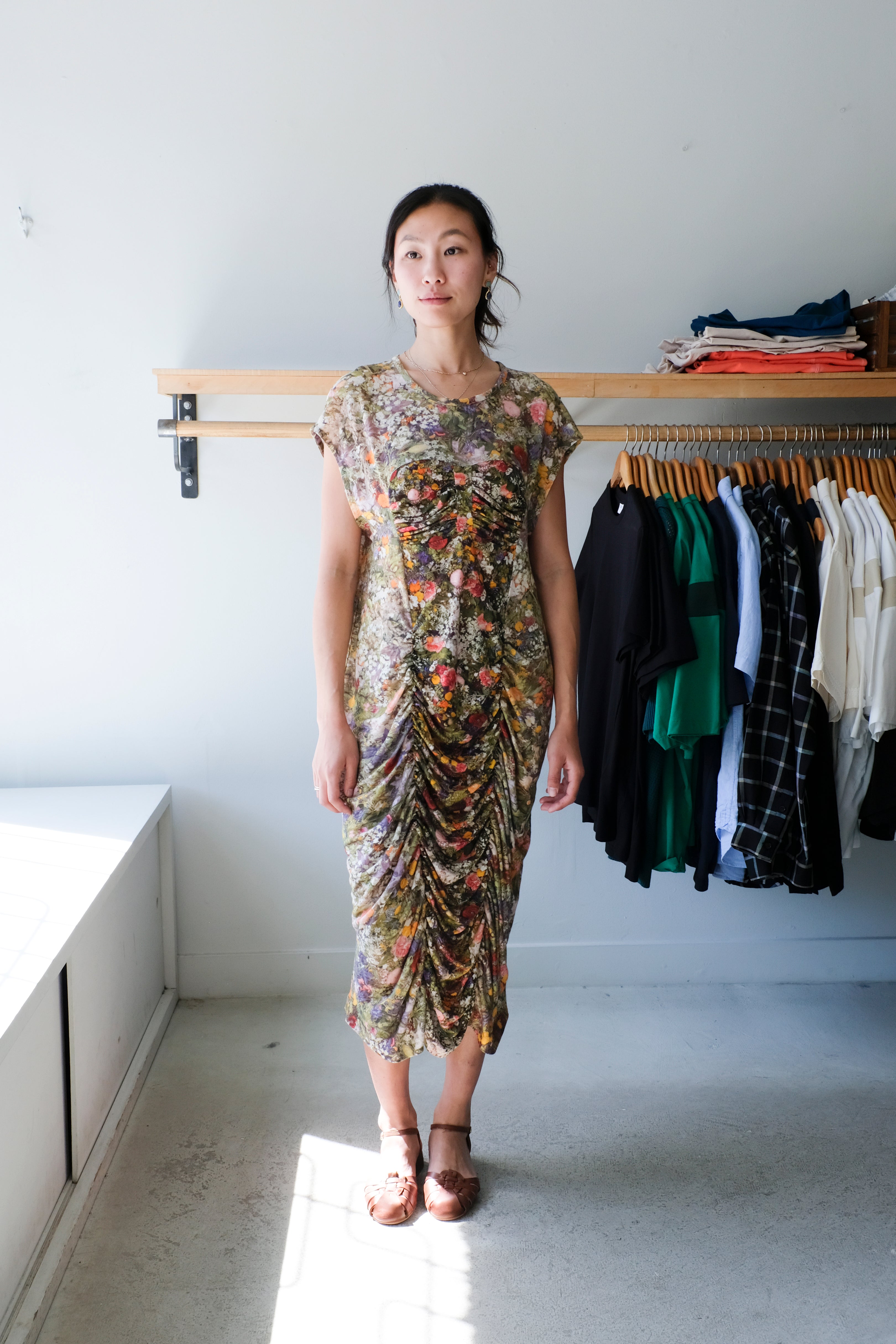 Linen Dress - Print D