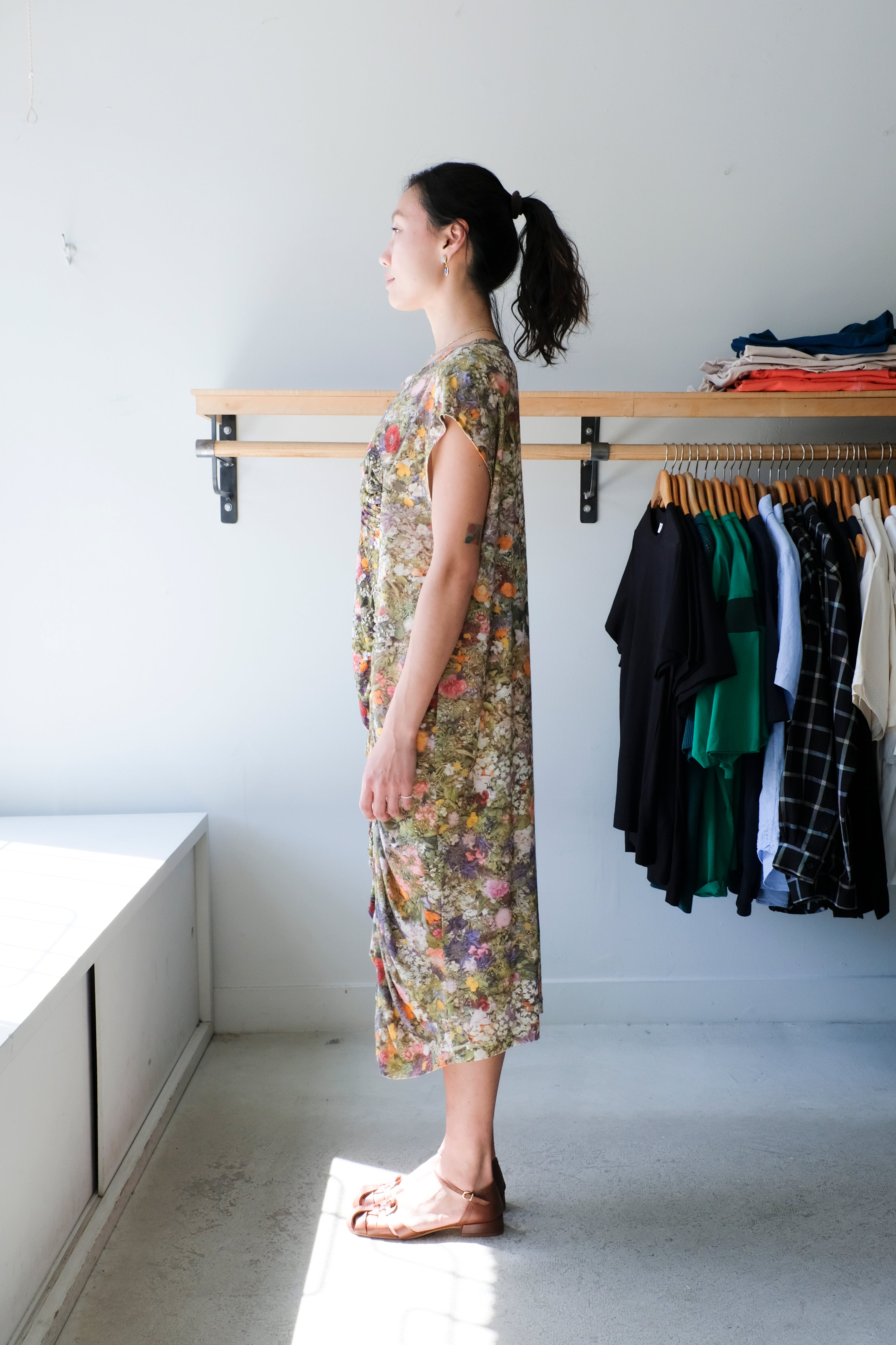 Linen Dress - Print D