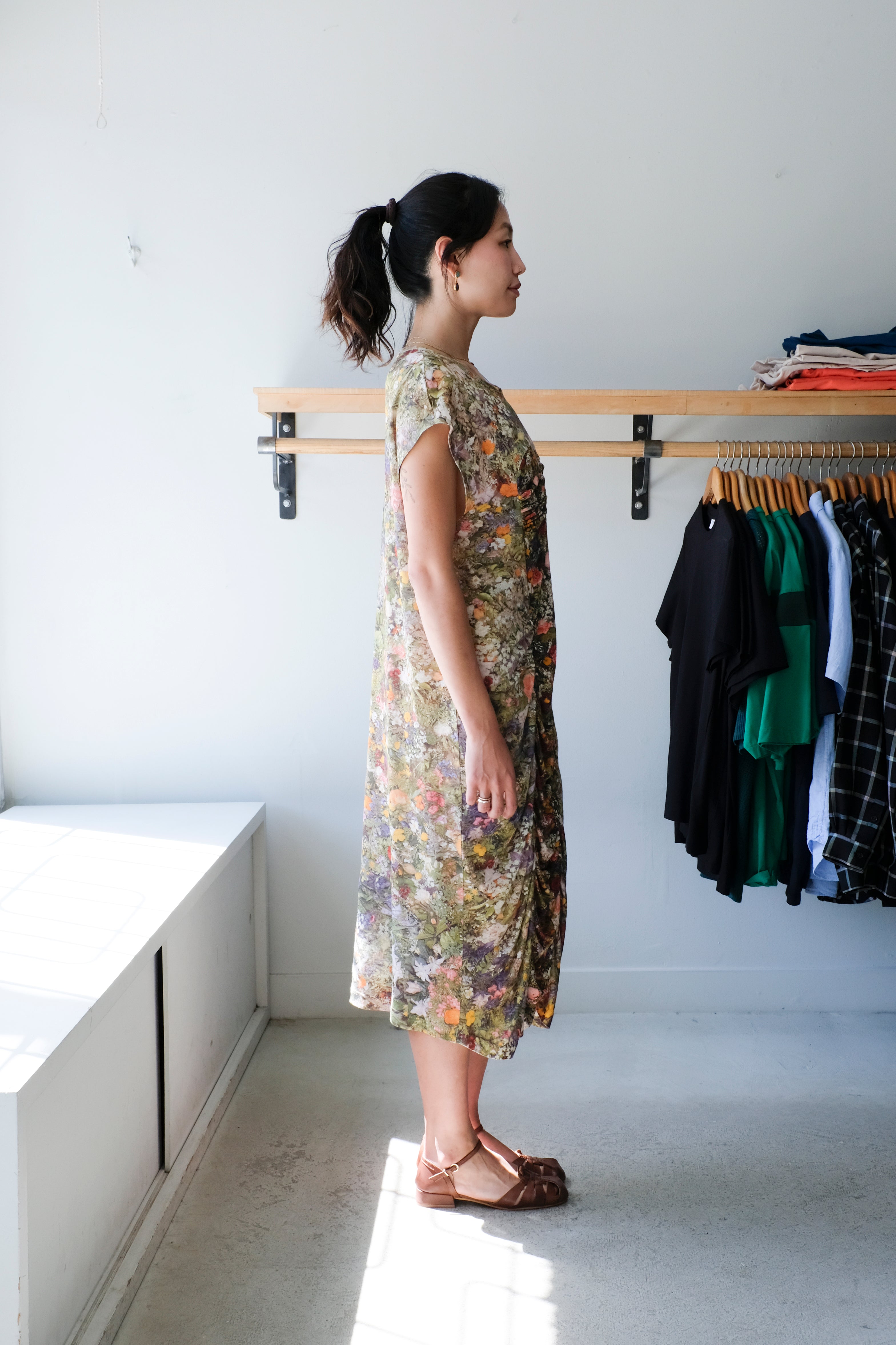 Linen Dress - Print D