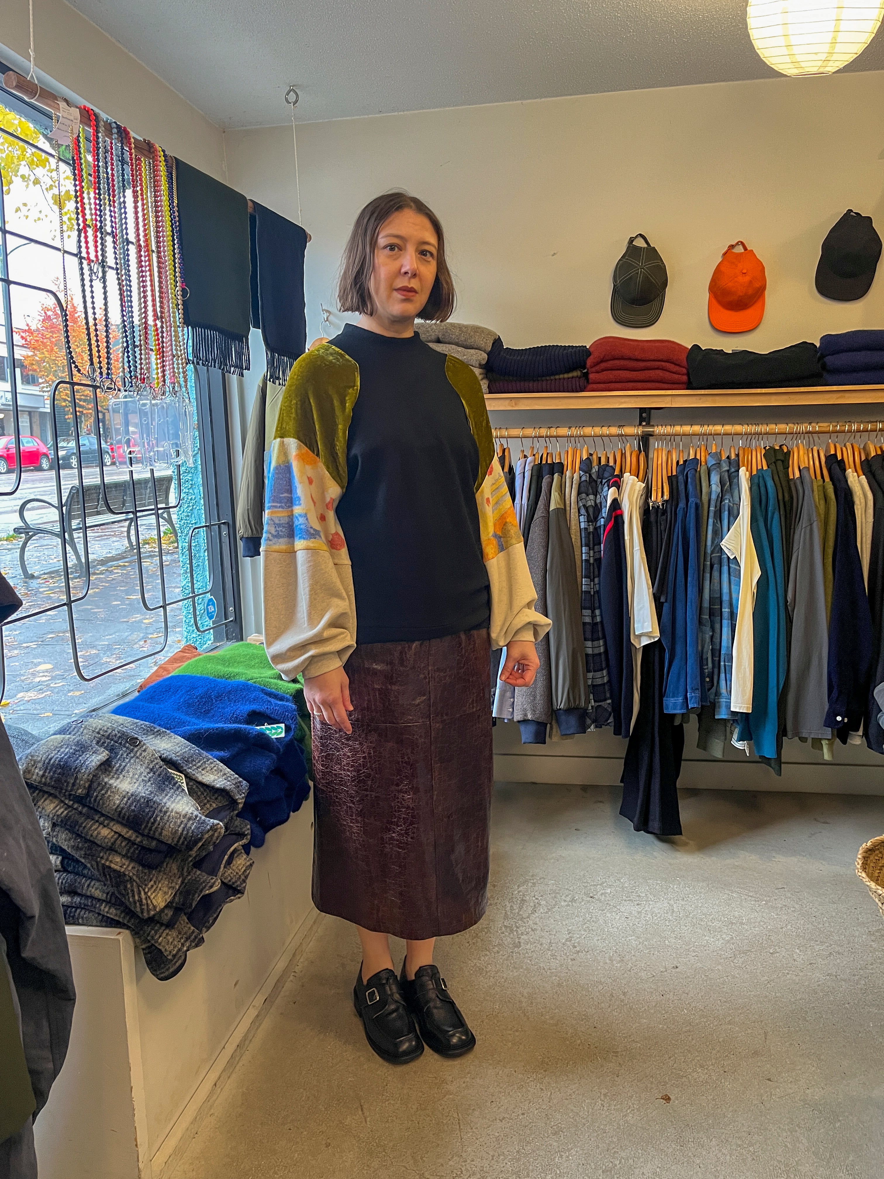 Anntian - Mix Sweater - Print 1A - front