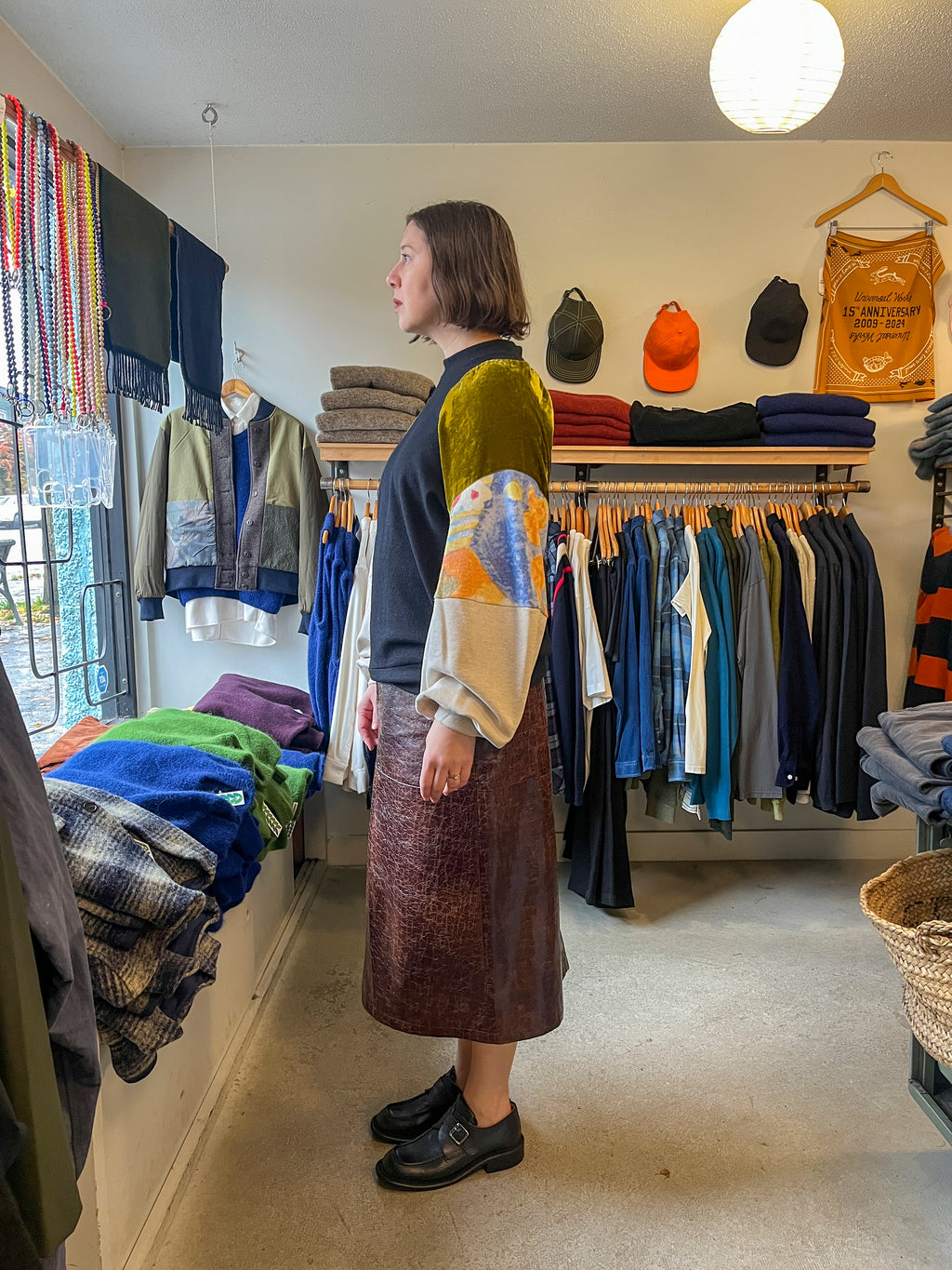 Anntian - Mix Sweater - Print 1A - side