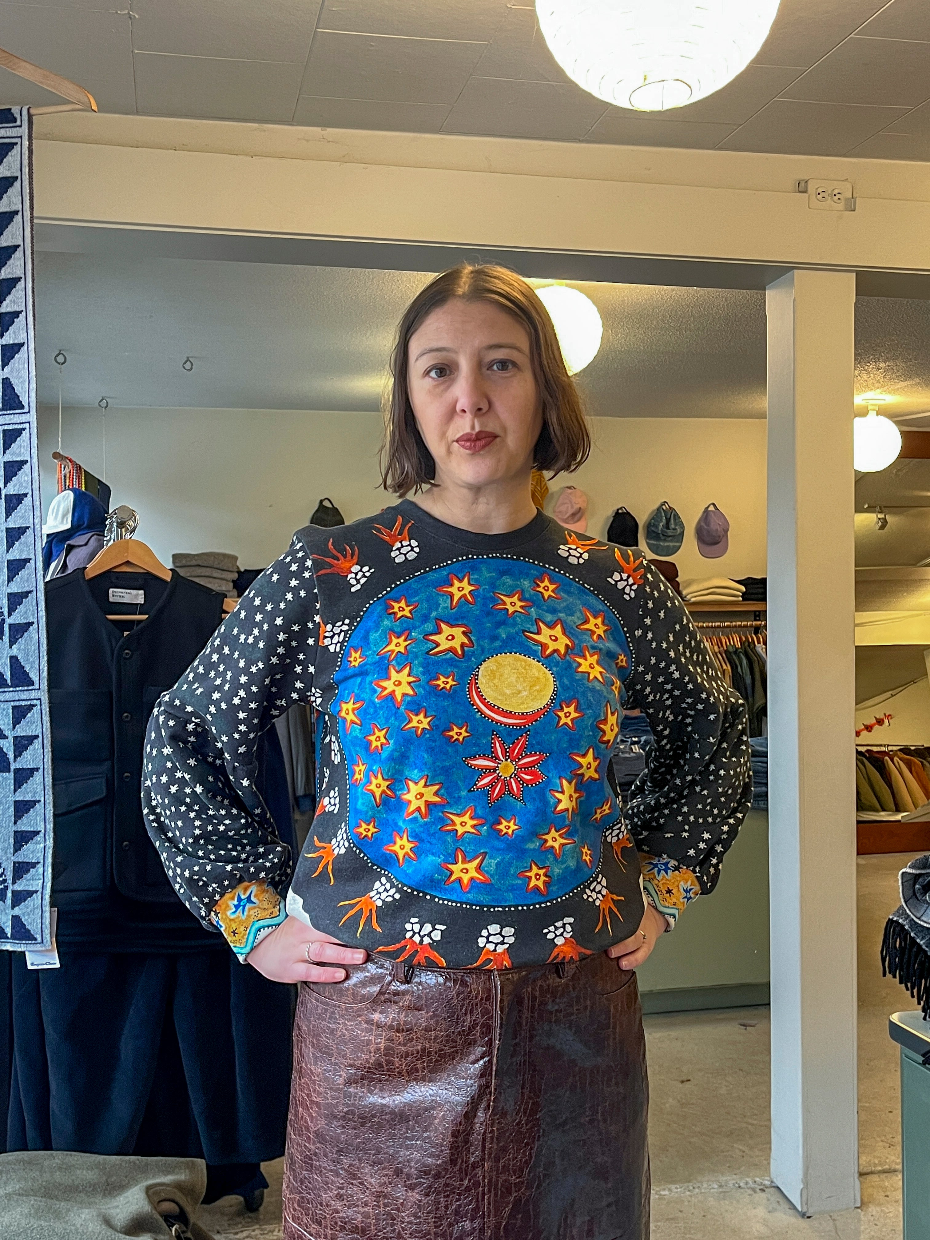 Anntian - Pullover Sweatshirt - Print 3A - front