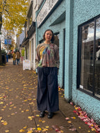 Allison Wonderland - Memory Pant - Pinstripe - front