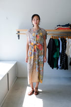 Anntian - Simple Dress - Print F - Front