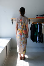 Anntian - Simple Dress - Print F - Back