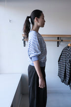 Bellerose - Anglet Crew Sweater - Stripes - side