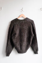 Datura Angora Cardigan - Pirate