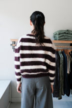 Datus Angora Sweater - Stripes