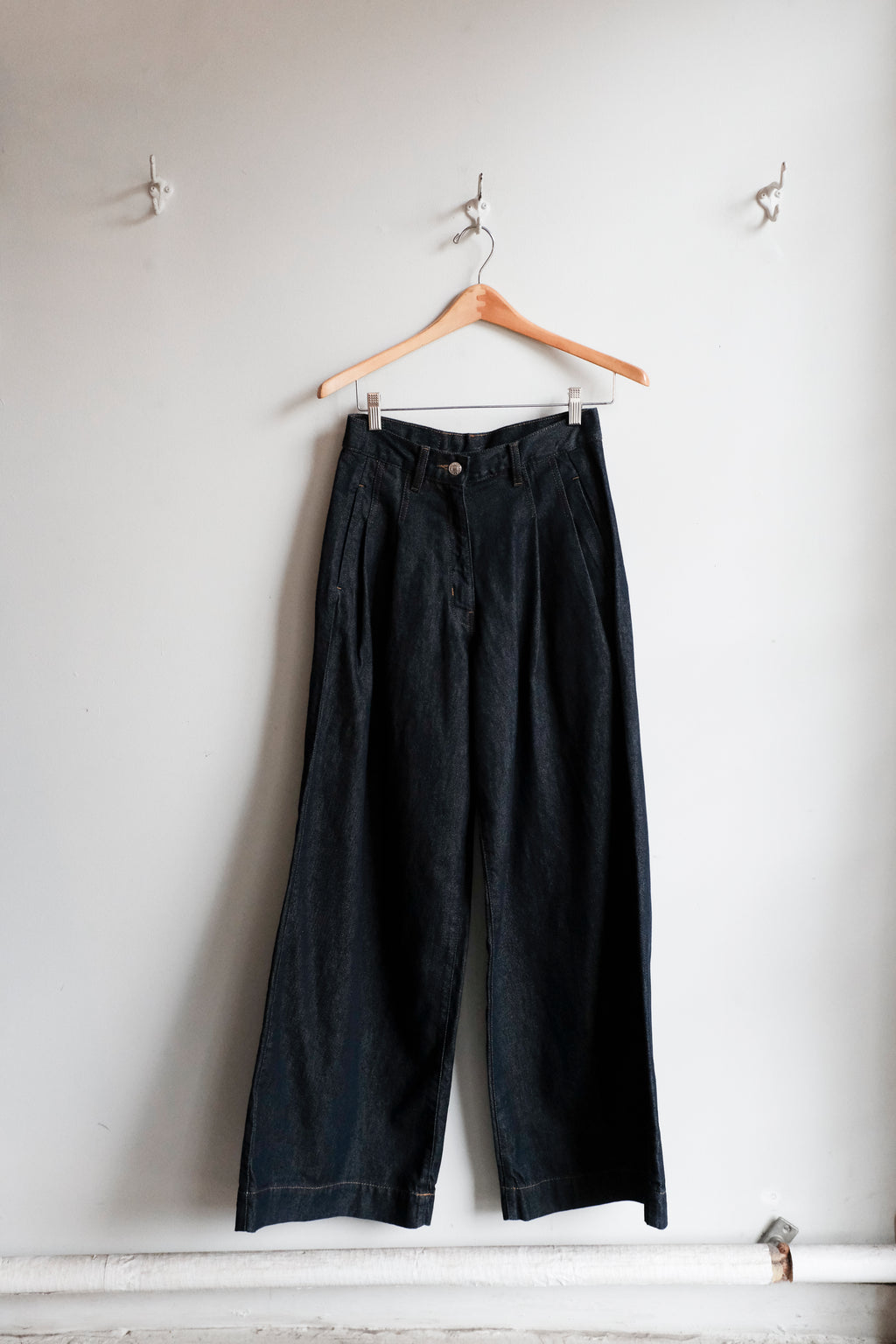 Denim N.74 Super-Wide Jeans - Blue Rinse