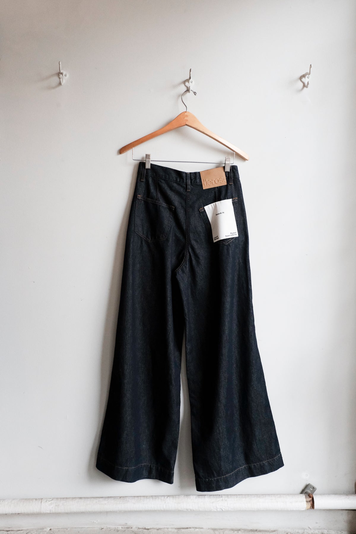 Denim N.74 Super-Wide Jeans - Blue Rinse