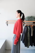 Derny Classic Sweater - Ecarlate