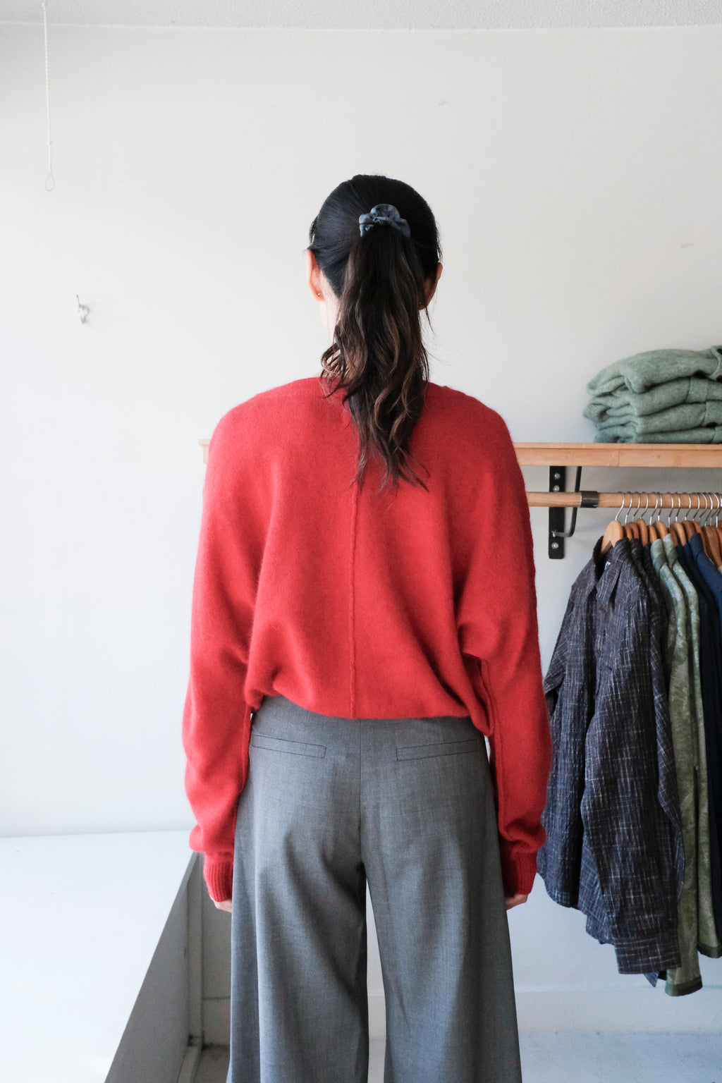 Derny Classic Sweater - Ecarlate
