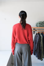 Derny Classic Sweater - Ecarlate