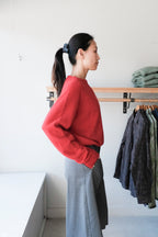 Derny Classic Sweater - Ecarlate