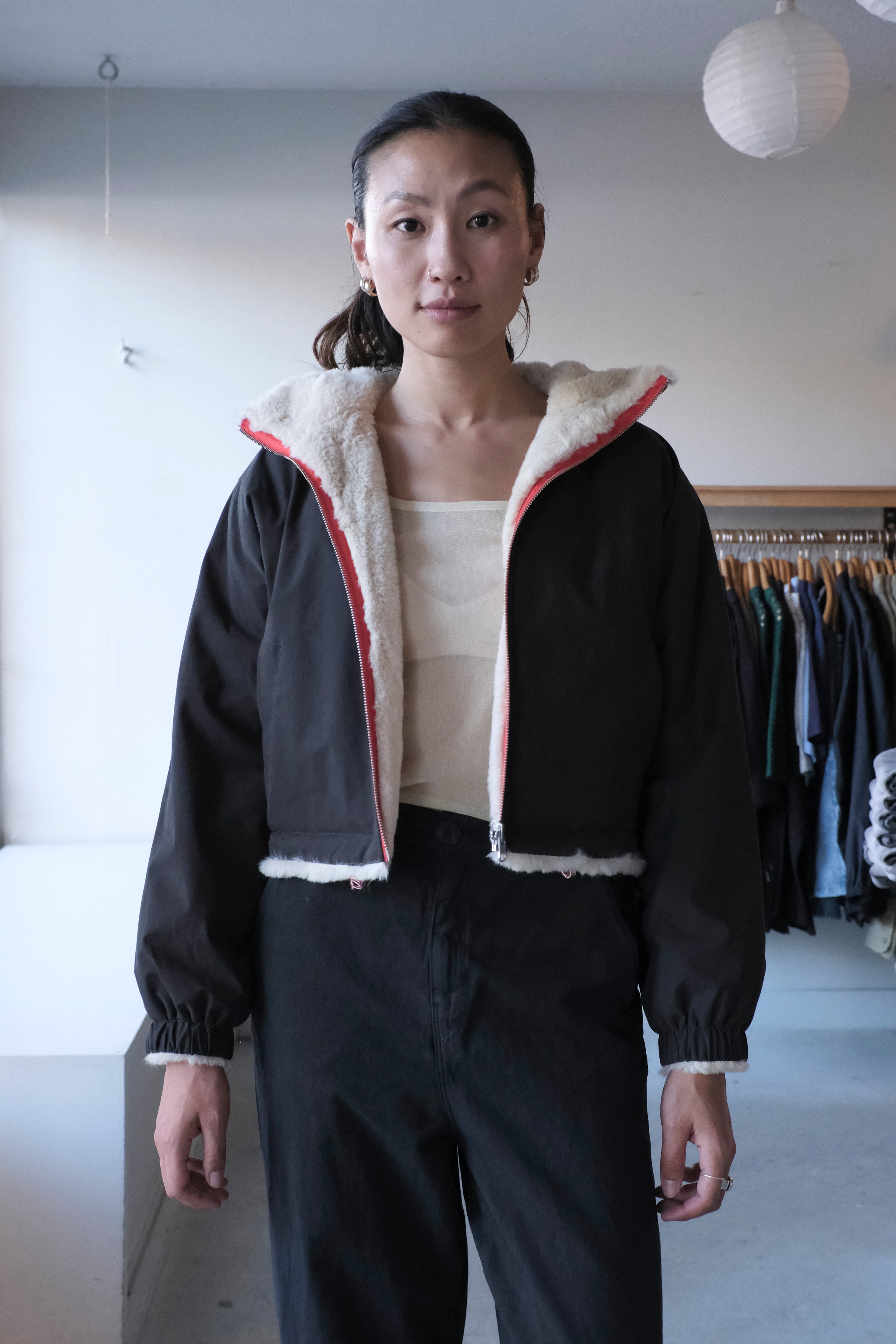 Loud Reversible Hooded Jacket - Pirate