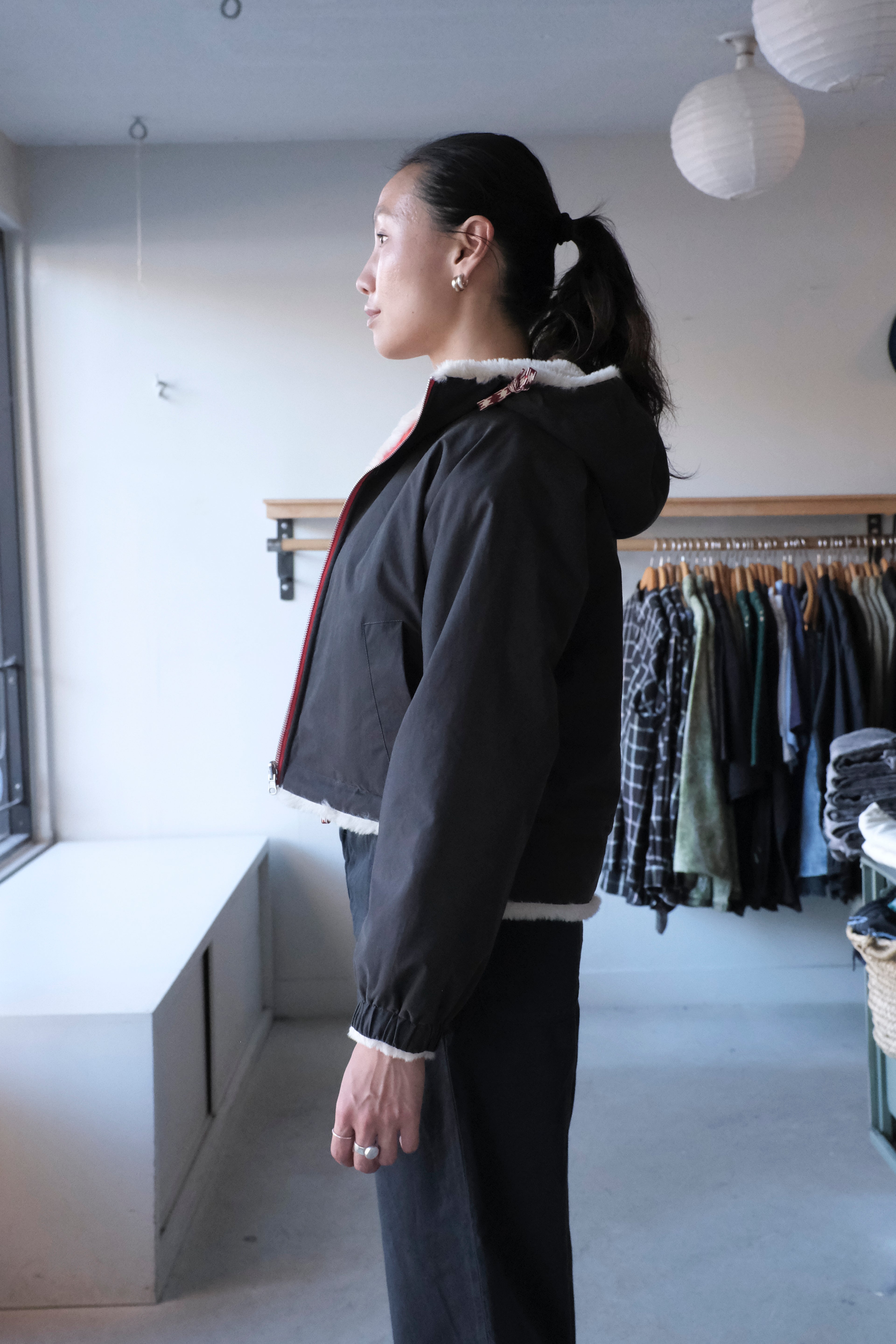 Loud Reversible Hooded Jacket - Pirate