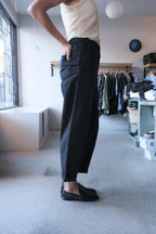 Bellerose - Pasop Relaxed Trousers - Off-Black - side