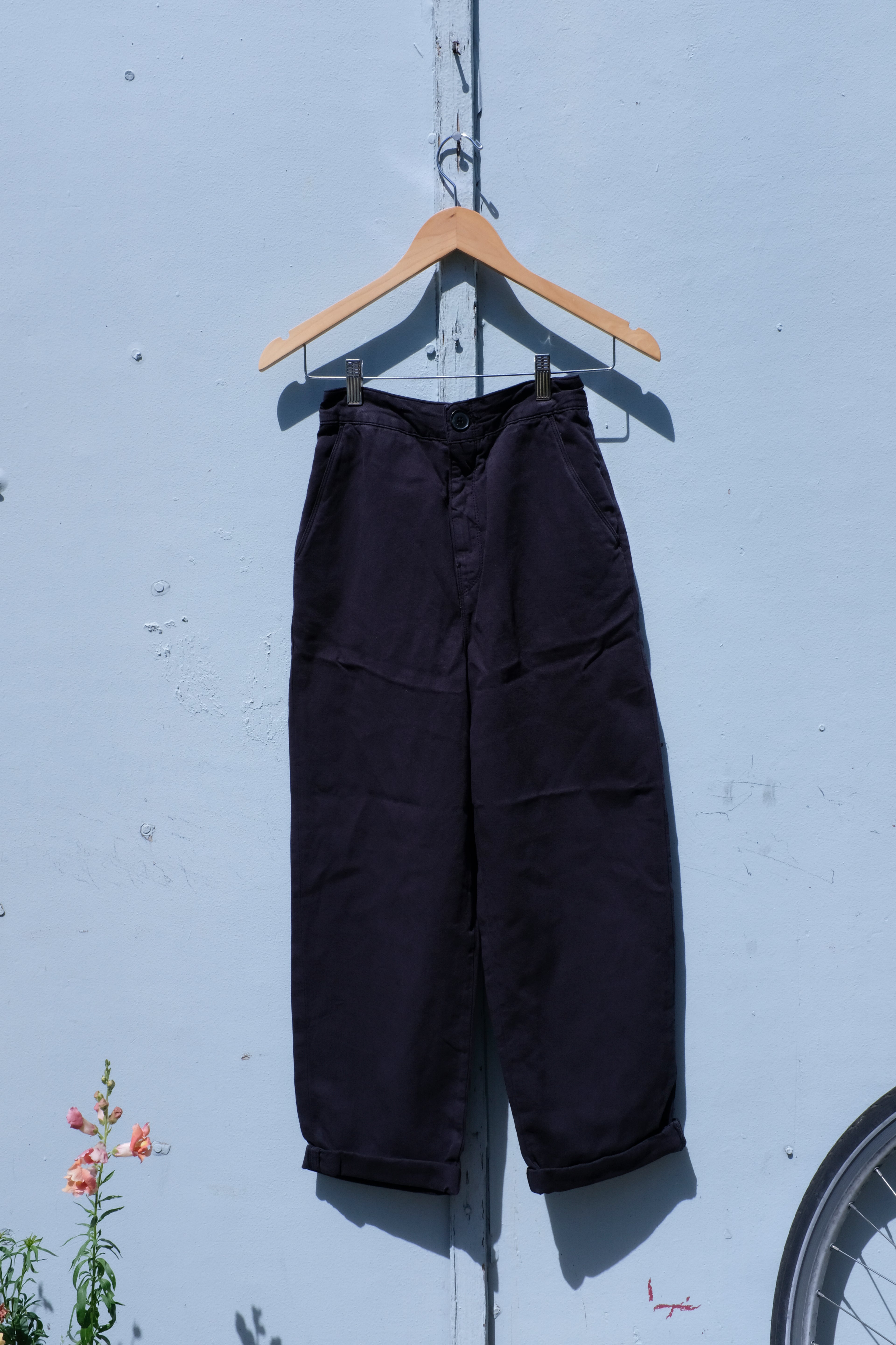 Pasop Relaxed Trousers - Off-Black