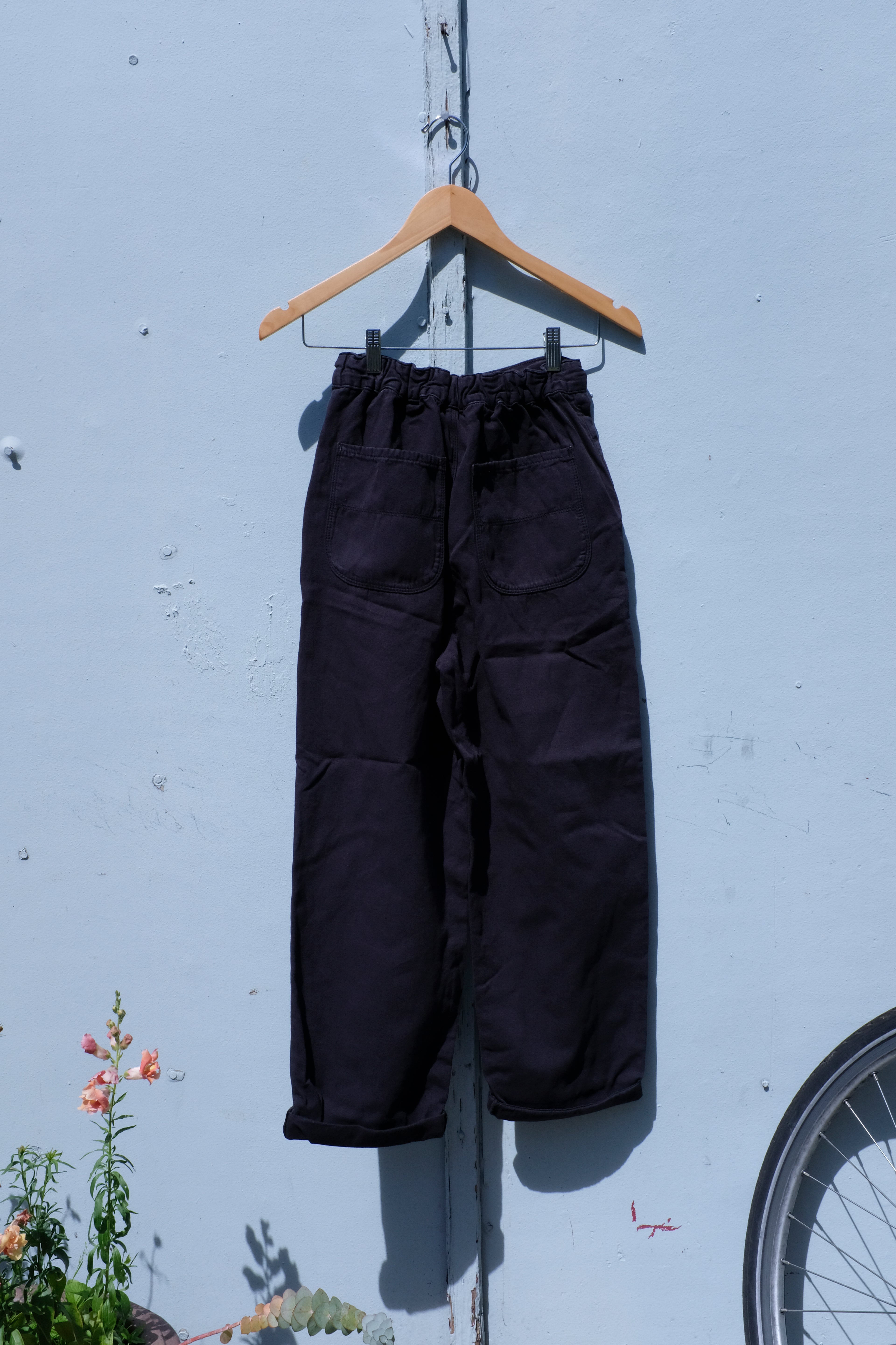Pasop Relaxed Trousers - Off-Black