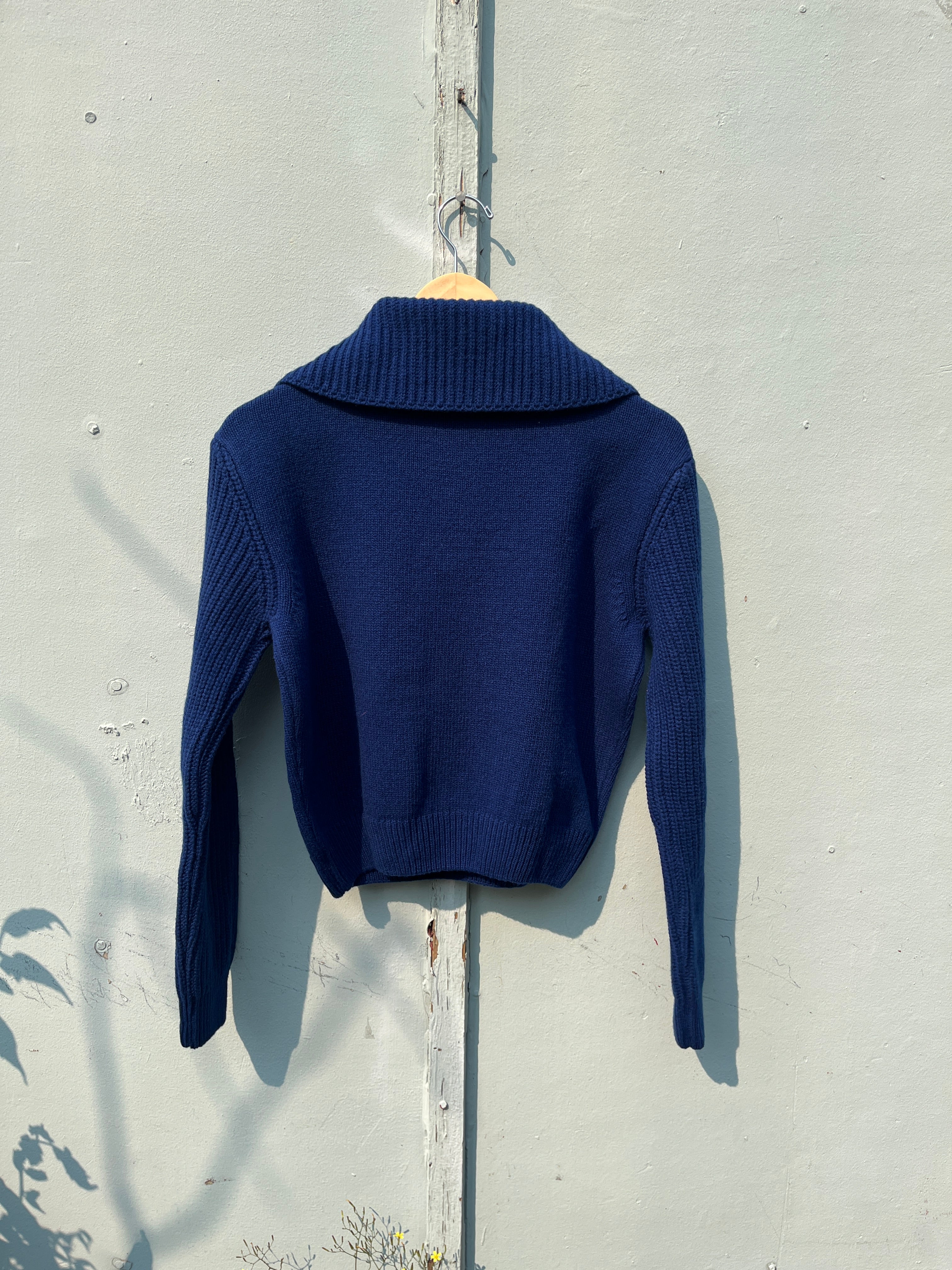 Thinking Mu - Tanit Sweater - Indigo