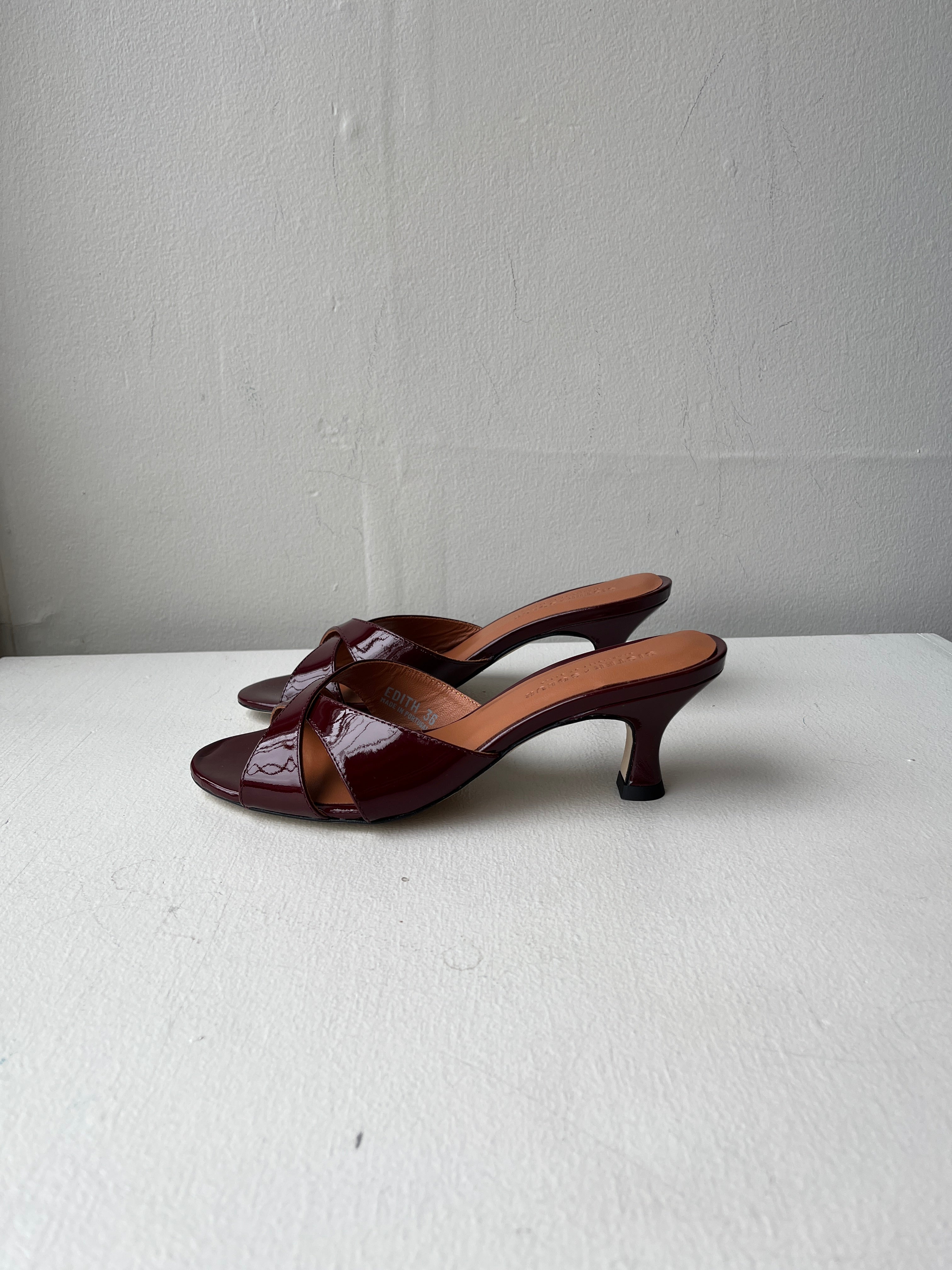 Edith Heels - Bordo