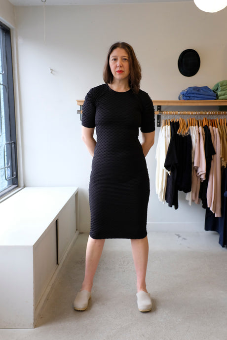 Henrik Vibskov - Sun Reflection Dress - Black Bubbles - front 