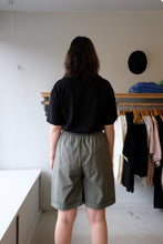 Load image into Gallery viewer, YMC - Triple T-Shirt - Welsh Poppy/Black - back
