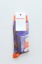 Henrik Vibskov - Slope Socks Homme - Slopes Orange