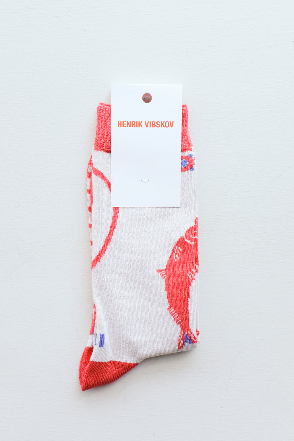 Henrik Vibskov Catch Match Socks Homme (41-45) - Catch Grey