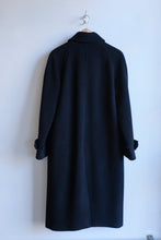 Load image into Gallery viewer, This photograph shows the back of the carcoat. Where there is a slit at the tail.
