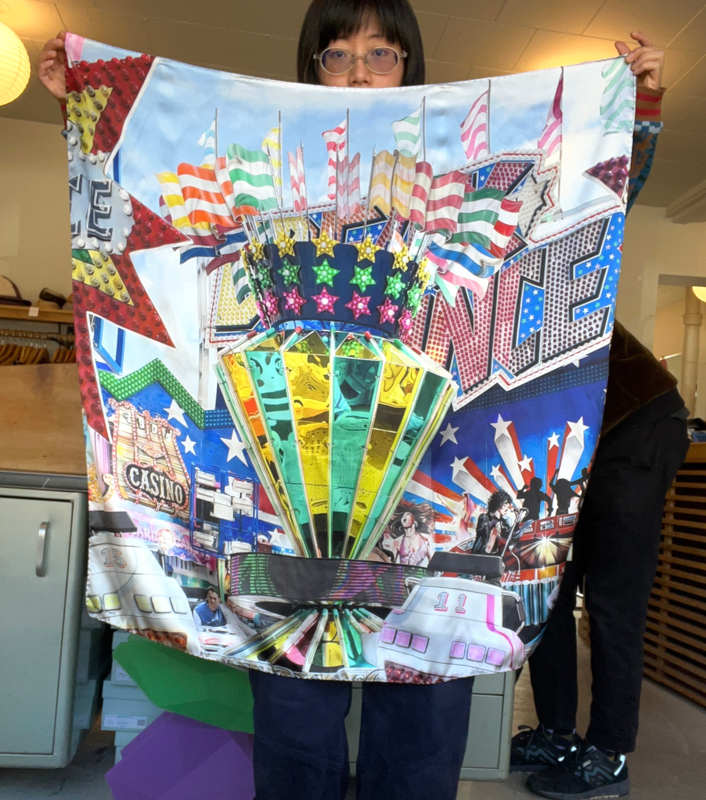 Ina Seifart - Printed Silk Scarf - rummel