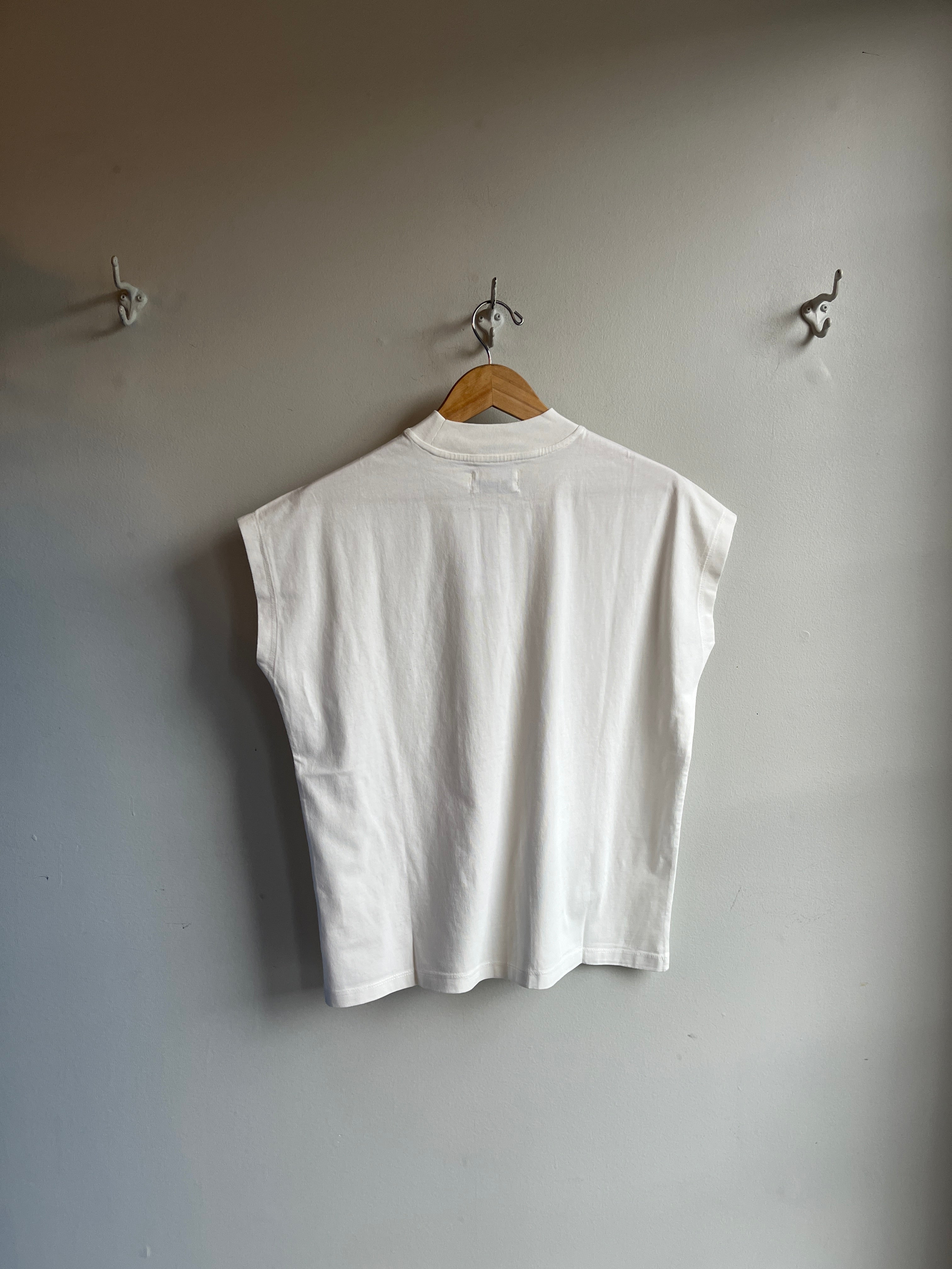 Thinking Mu - Basic Volta Tee - White - back