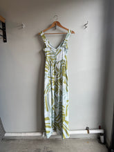 Load image into Gallery viewer, Allison Wonderland - Alora Dress - Frond Leaf - back

