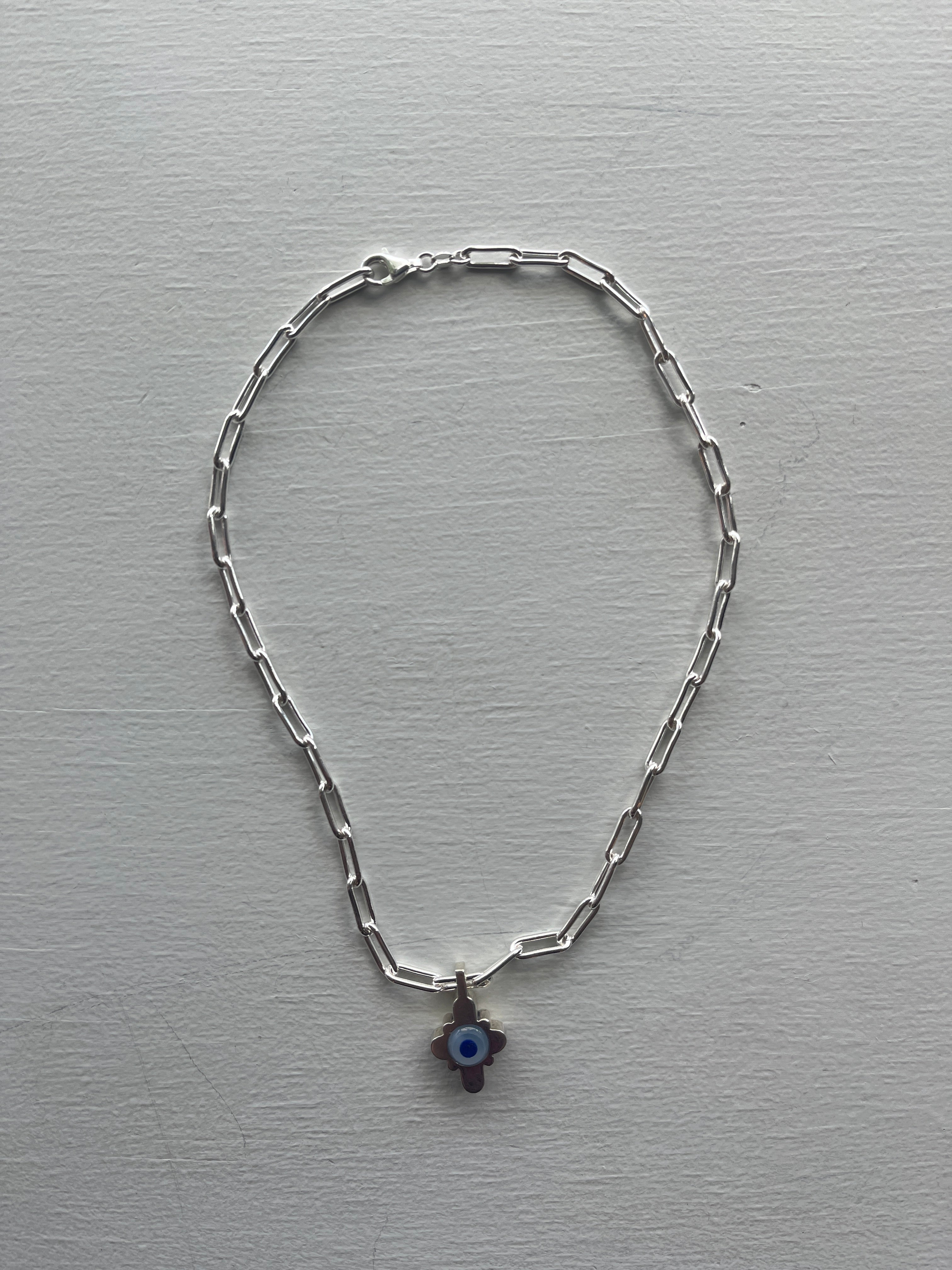 Lacar - Lee Necklace - Chalcedony/Lapis