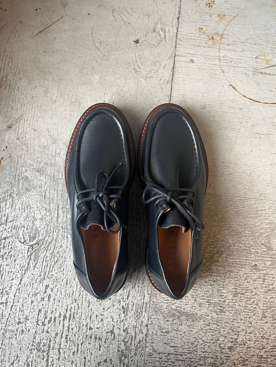 Ateliers Boyd Loafer - Black Leather