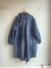 Load image into Gallery viewer, Universal Works - Beach Parka - Navy Splash Nylon - flat back

