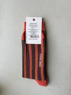 Henrik Vibskov Stripes Socks Homme - Stripes Orange